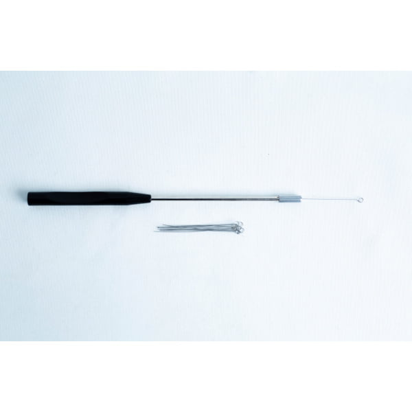 Inoculation Rod with loops top view